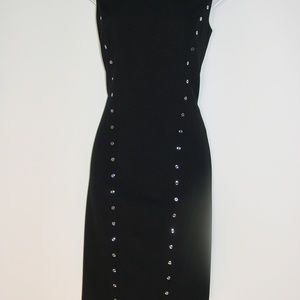 CALVIN KLEIN BLACK  CASUAL/ CAREER DRESS 6